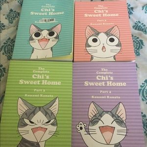 Chi’s sweet home manga volumes 1-4 omnibus editions